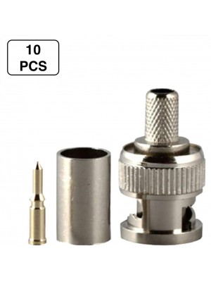 3pc BNC Crimp Connector (pack of 10)