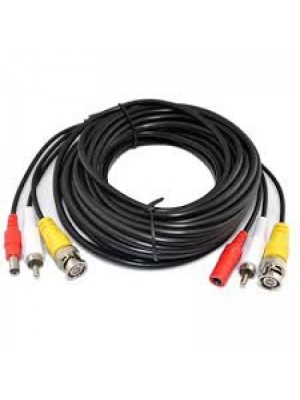 CCTV Pre-made Cable 20m (BNC, RCA and Power)