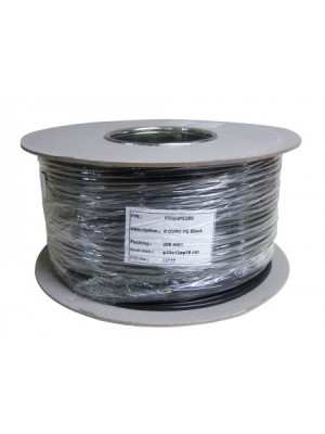 8 Cores Alarm Cable Black 100m