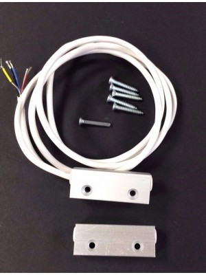 Honeywell AC036 Magnetic Patio Door Contacts mini surface Alarm 4 core aluminium